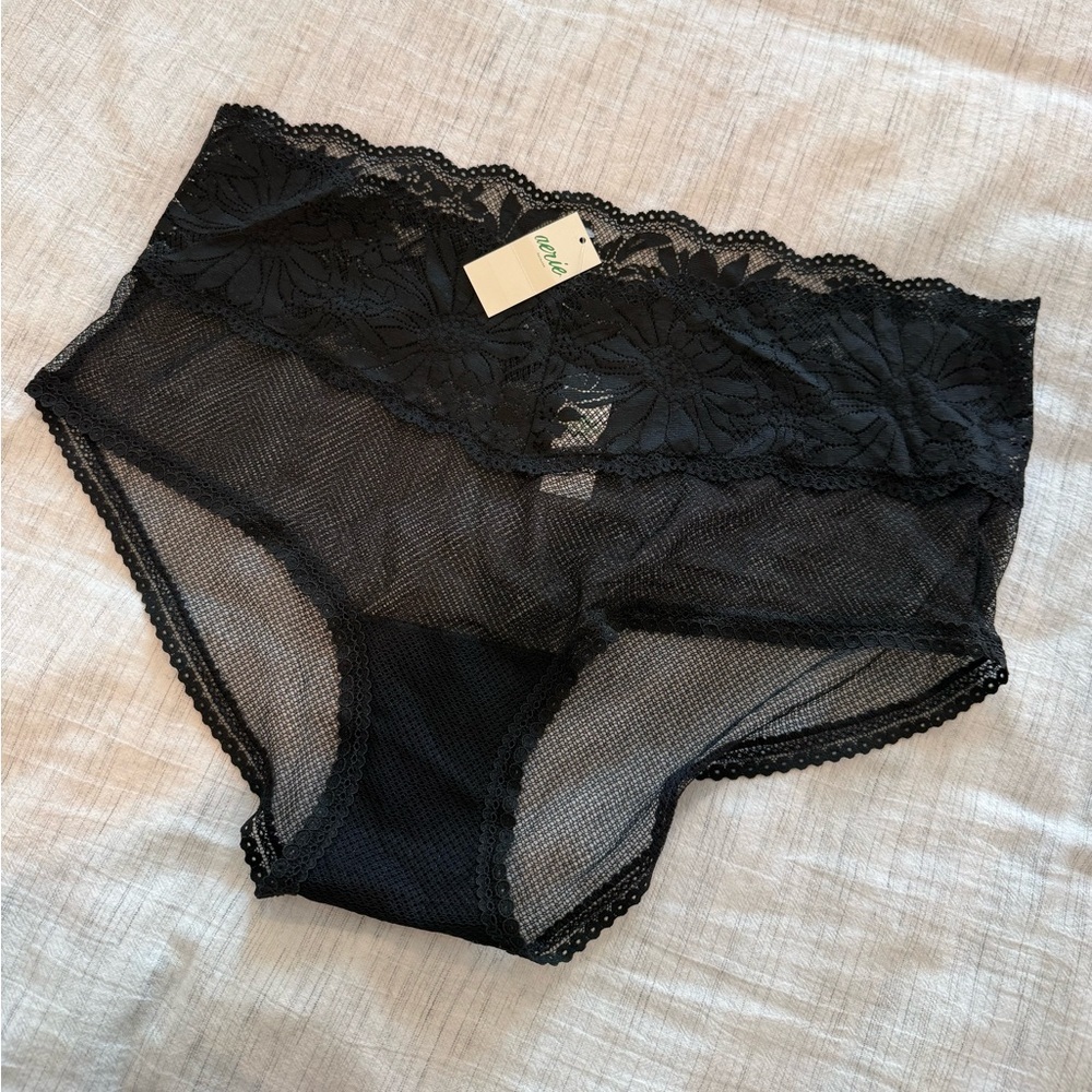 NWT Aerie Boybrief Lace High Waisted Pantie
